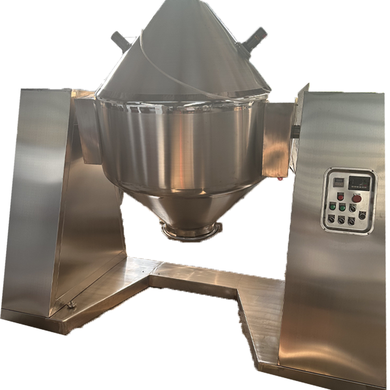 Double cone vacuum dryer