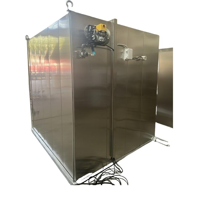 Natural gas heating oven